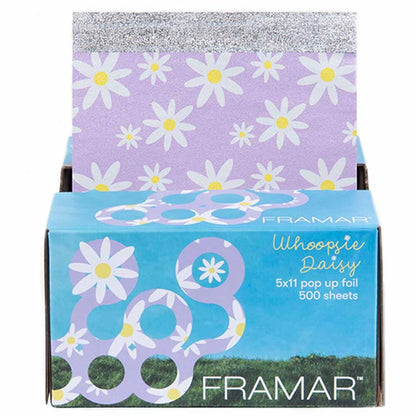 Framar Whoopsie Daisy Pop-Up Hair Foil Sheets, 5x11", Pack of 500