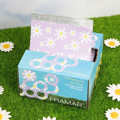 Framar Whoopsie Daisy Pop-Up Hair Foil Sheets, 5x11", Pack of 500