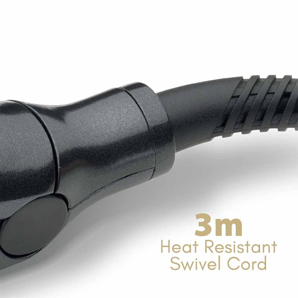 Diva Professional Styling Ultra Fast, Intelligent Digital Styler Hair Straightener Black Edition