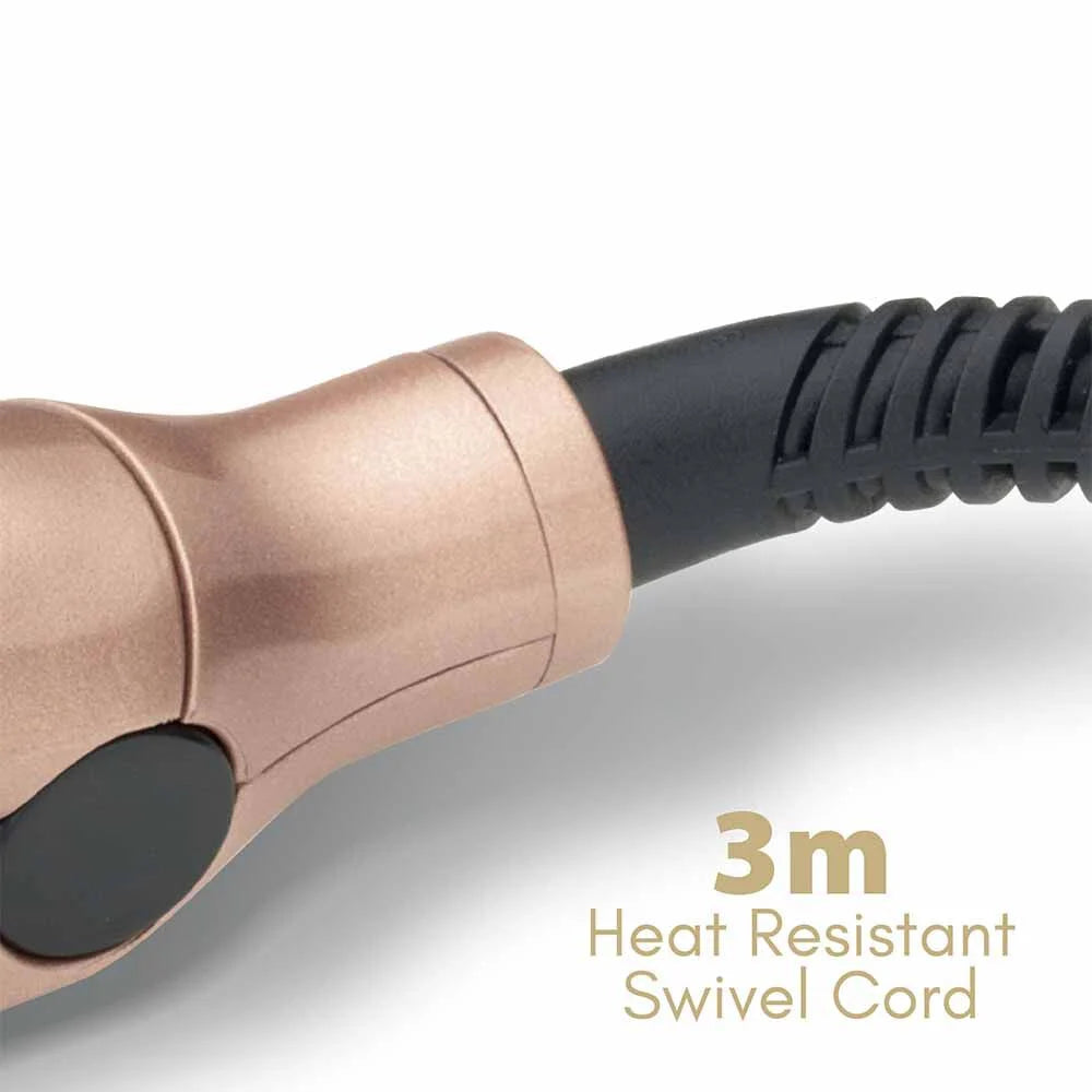 Diva Professional Styling Ultra Fast, Intelligent Digital Styler Hair Straighteners Rose Gold Edition