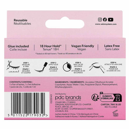 Salon System Strip Lash 232 Intense