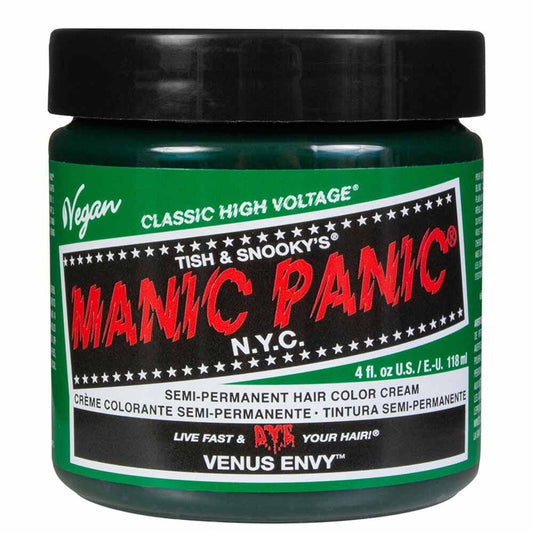 Manic Panic High Voltage Semi Permanent Hair Colour Cream - Venus Envy - 118ml