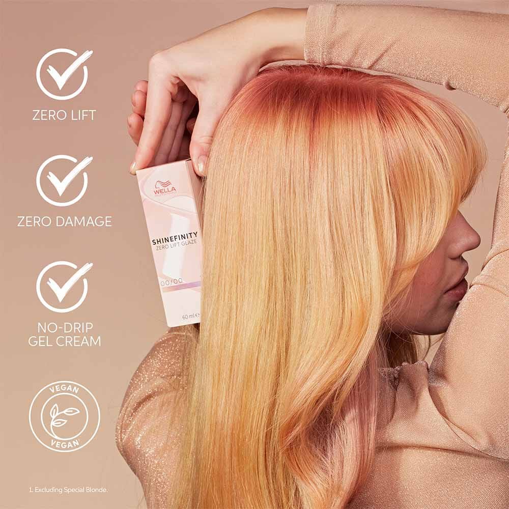 Wella Professionals Shinefinity Zero Lift Glaze Semi-Permanent HairColour - 09/03 Golden Honey - 60ml