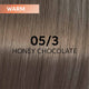 Wella Professionals Shinefinity Zero Lift Glaze Semi-Permanent HairColour - 05/3 Honey Chocolate - 60ml Swatch