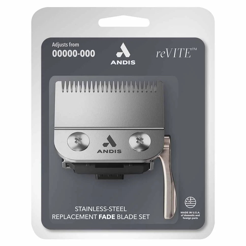 Andis Revite Stainless Steel Replacement Fade Blade