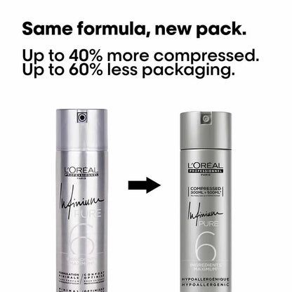 L'OrÃ©al Professionnel Infinium Pure Extra Strong Hair Spray 300ml