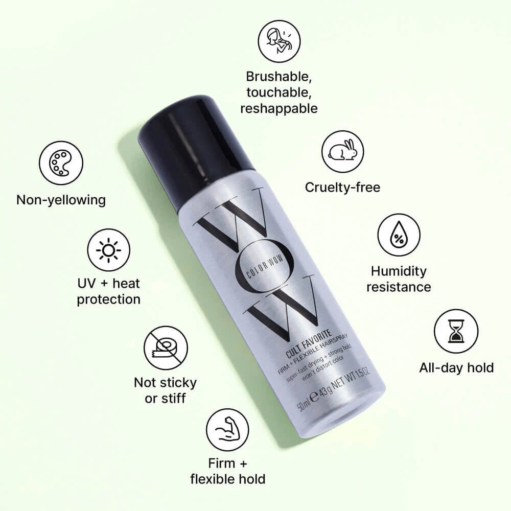 Color Wow Travel Cult Favorite Firm + Flexible Hairspray 50ml