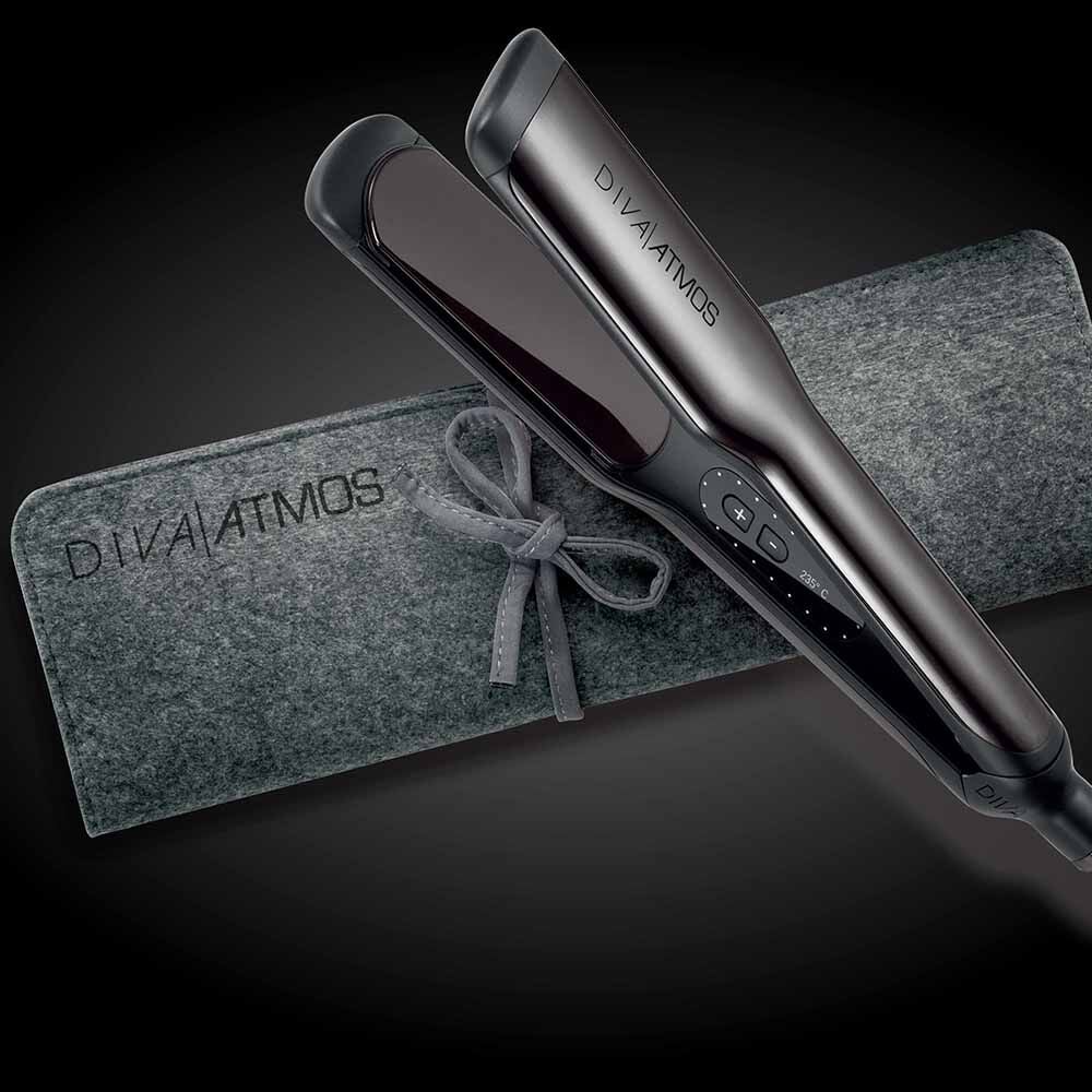 Diva Atmos Professional Wide Styler 42mm Hair Straighteners