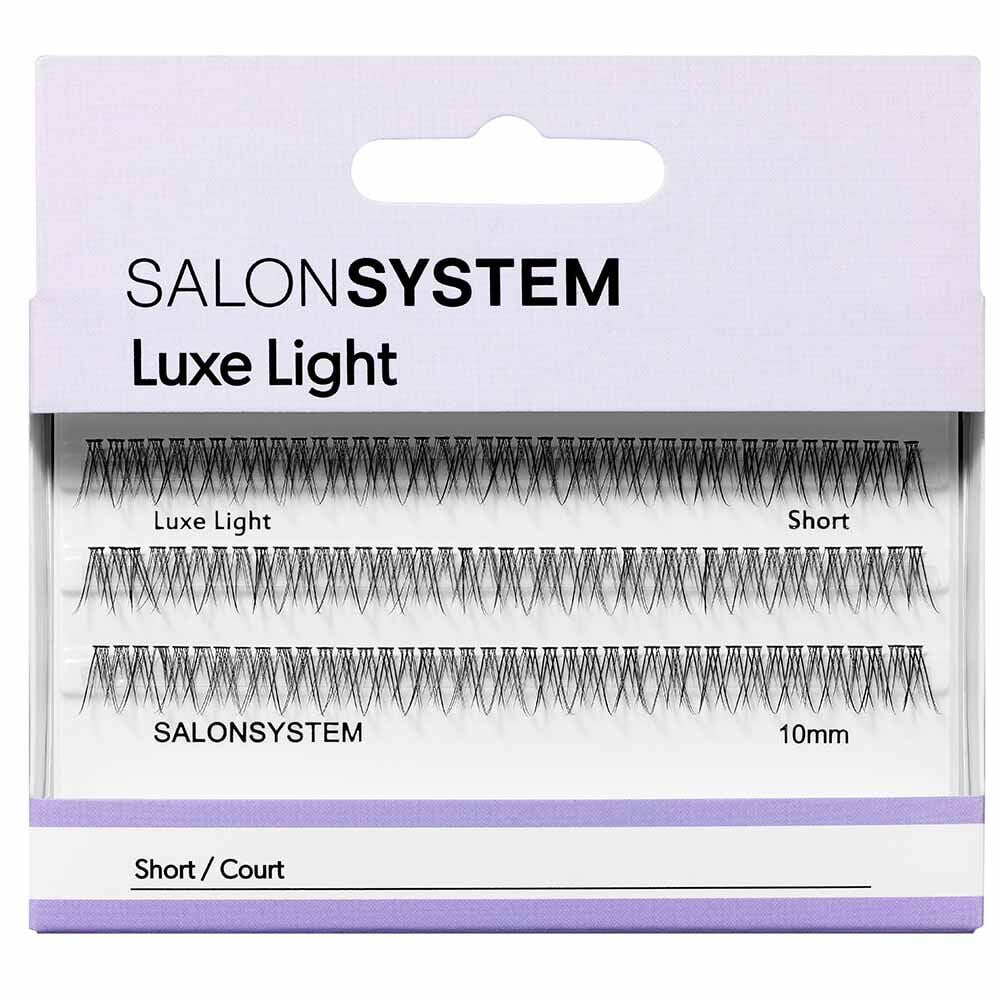 Salon System Individual Lash Luxe Light Short 10mm