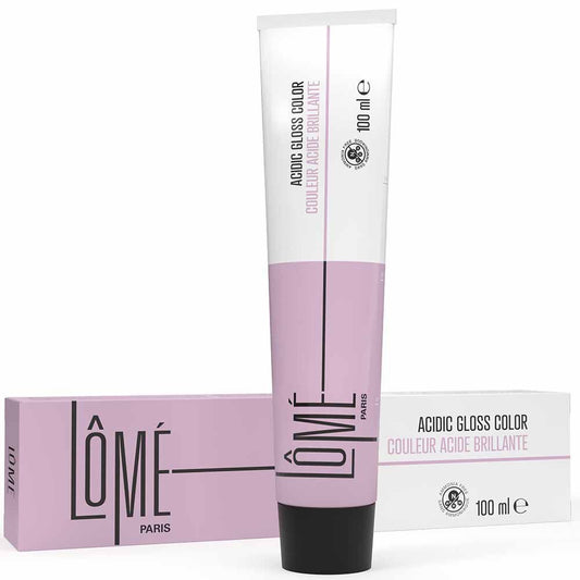 Lômé Paris Acidic Gloss Demi-Permanent Color 1/0 Black 100ml