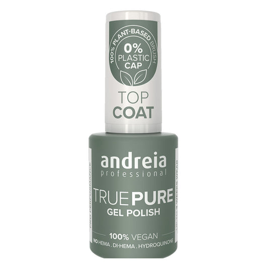 Andreia Professional True Pure Top Coat - Hema Free Gel Polish, 10.5ml