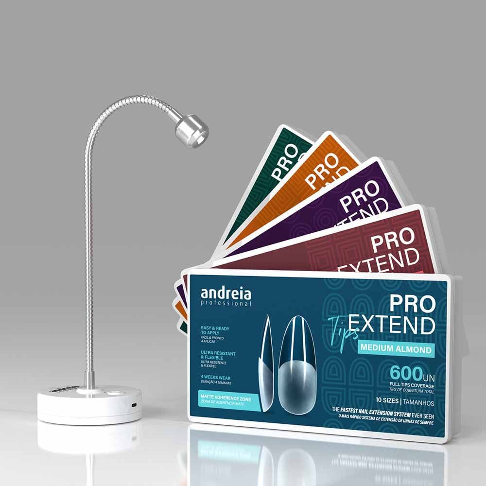 Andreia Professional Pro Extend Tips Medium Almond
