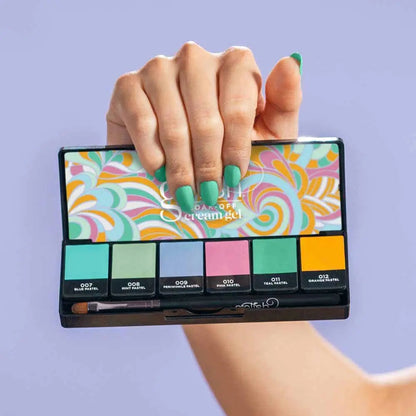 Gelish Solid Cream Gel 6 Piece Palette - Pretty Pastels