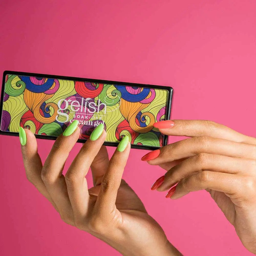 Gelish Solid Cream Gel 6 Piece Palette - Neon & On & On