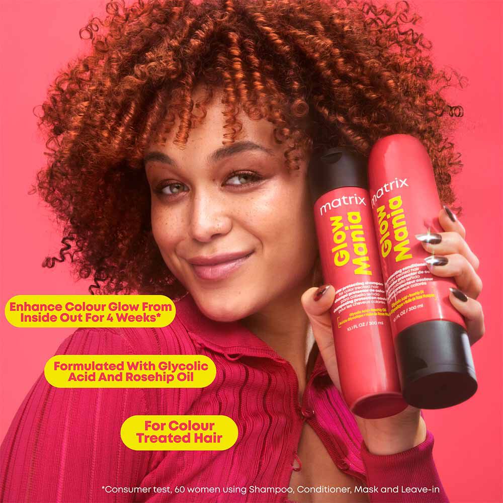 Matrix Glow Mania Color Protecting Shampoo for Dull & Color-treated Hair 300ml