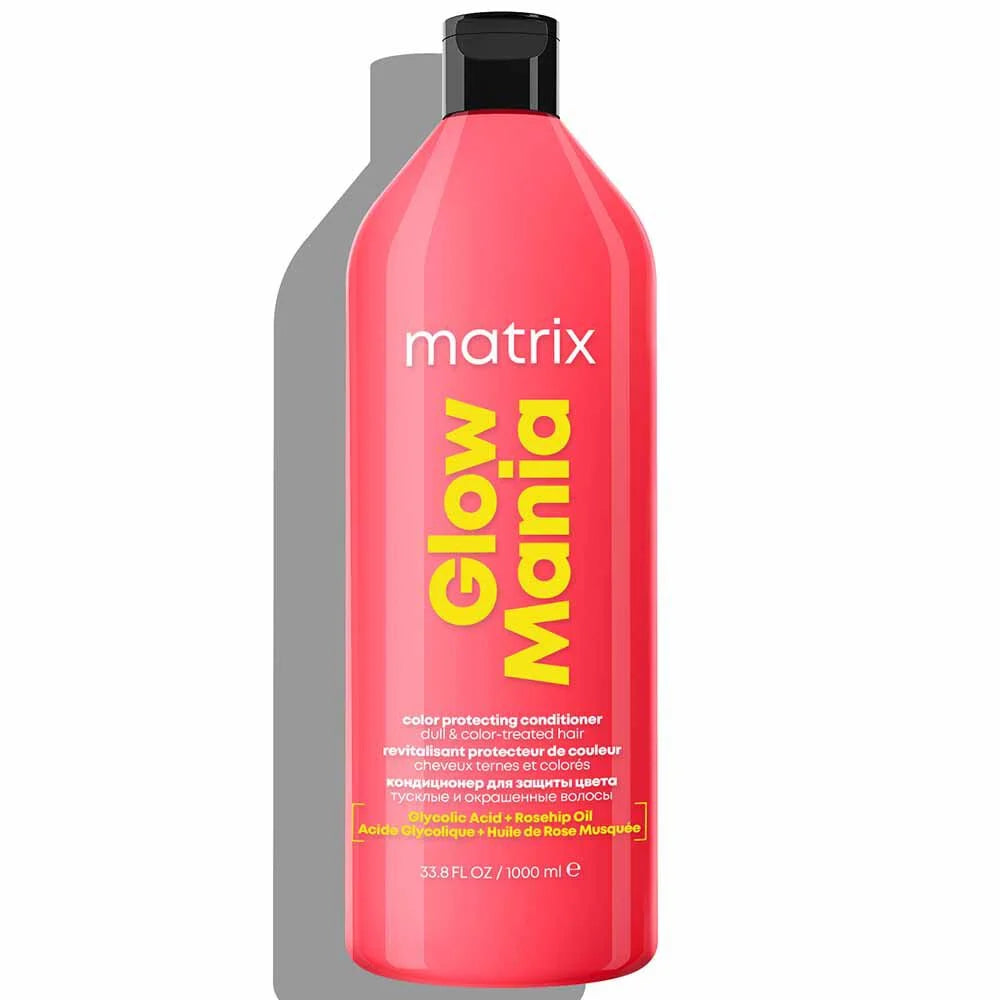 Matrix Glow Mania Color Protecting Conditioner for Dull & Color-treated Hair - 1 Litre