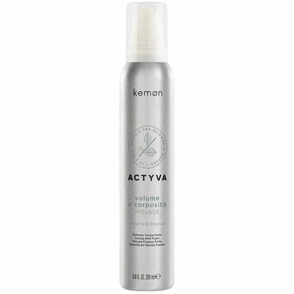 Kemon Actyva Volume E Corposità Strong Hold Hair Mousse 200ml