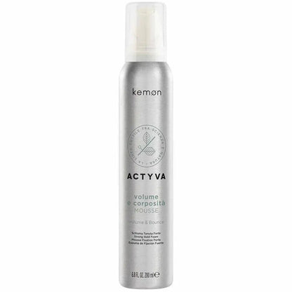Kemon Actyva Volume E Corposità Strong Hold Hair Mousse 200ml