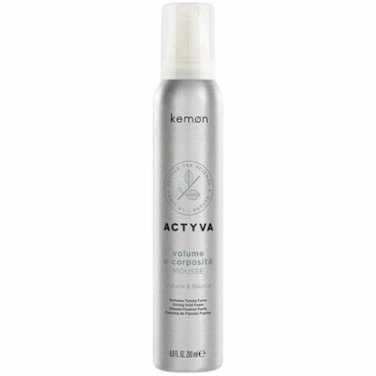 Kemon Actyva Volume E Corposità Strong Hold Hair Mousse 200ml