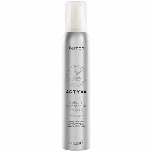 Kemon Actyva Volume E Corposità Strong Hold Hair Mousse 200ml