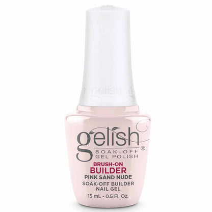 Gelish Brush-On Builder Gel - Pink Sand nude - 15ml