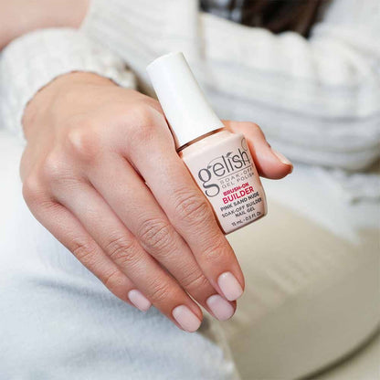 Gelish Brush-On Builder Gel - Pink Sand nude - 15ml