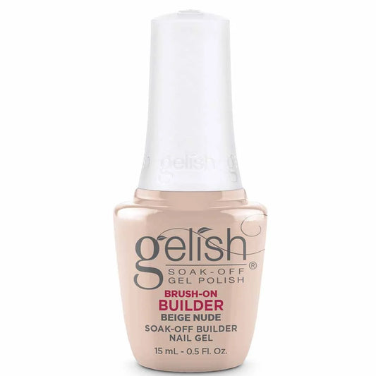 Gelish Brush-On Builder Gel - Beige Nude - 15ml