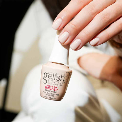 Gelish Brush-On Builder Gel - Beige Nude - 15ml