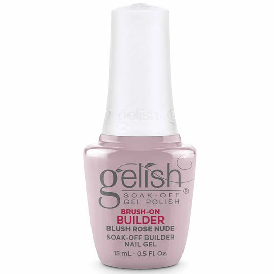 Gelish Brush-On Builder Gel - Blush Rose Nude - 15ml