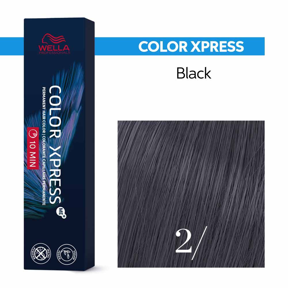 Wella Professionals Color Xpress Permanent Hair Colour - Black 2/ 60ml