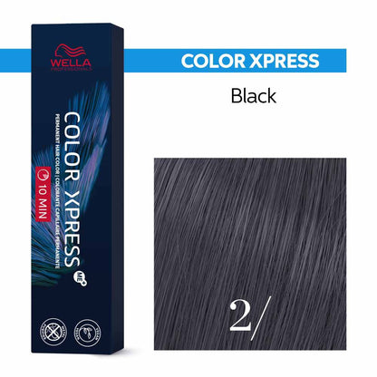 Wella Professionals Color Xpress Permanent Hair Colour - Black 2/ 60ml