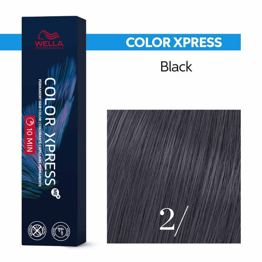 Wella Professionals Color Xpress Permanent Hair Colour - Black 2/ 60ml