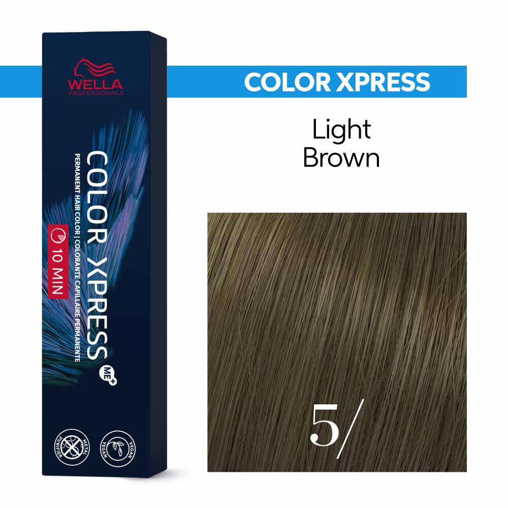 Wella Professionals Color Xpress Permanent Hair Colour - Light Brown 5/ 60ml