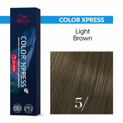Wella Professionals Color Xpress Permanent Hair Colour - Light Brown 5/ 60ml