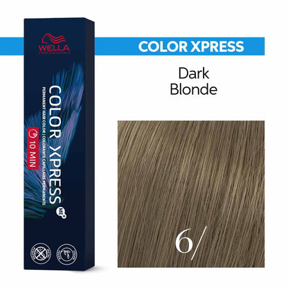Wella Professionals Color Xpress Permanent Hair Colour - Dark Blonde 6/ 60ml