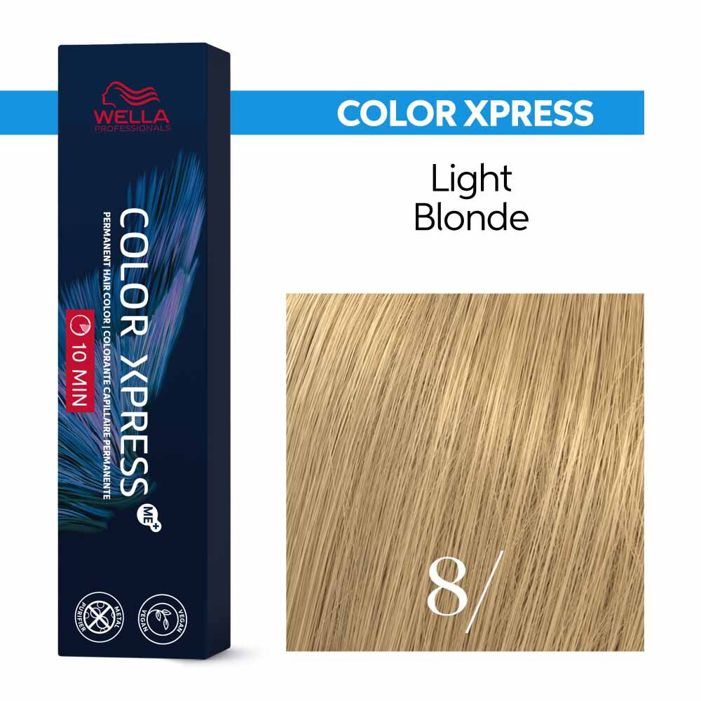 Wella Professionals Color Xpress Permanent Hair Colour - Light Blonde 8/ 60ml