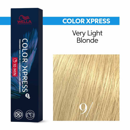 Wella Professionals Color Xpress Permanent Hair Colour - Very Light Blonde 9/ 60ml