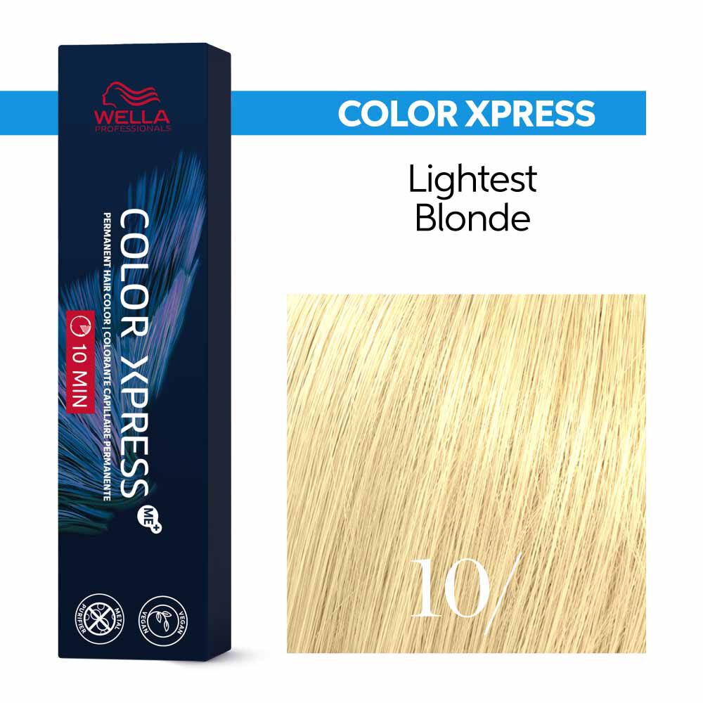 Wella Professionals Color Xpress Permanent Hair Colour - Lightest Blonde 10/ 60ml