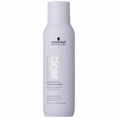 Schwarzkopf Professional BlondMe Bond Repair Purple Shampoo - 300ml