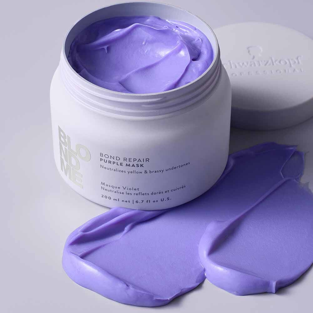 Schwarzkopf Professional BlondMe Bond Repair Purple Mask