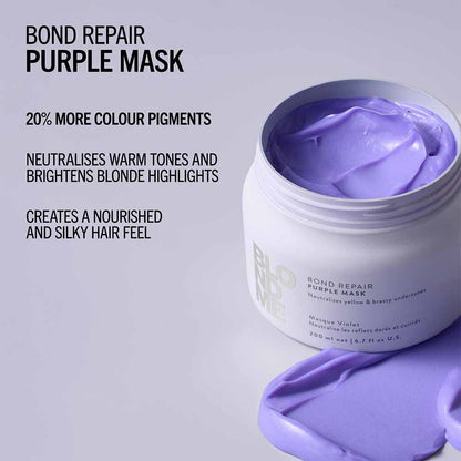 Schwarzkopf Professional BlondMe Bond Repair Purple Mask