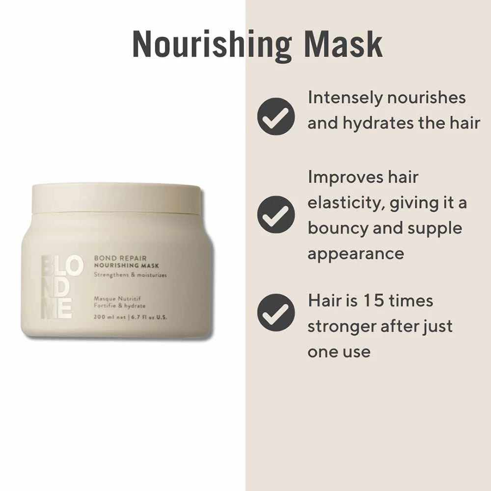 Schwarzkopf Professional BlondMe Bond Repair Nourishing Mask