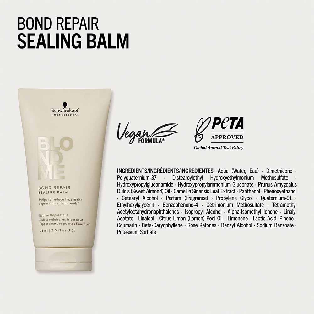 Schwarzkopf Professional BlondMe Bond Repair Sealing Balm 75ml