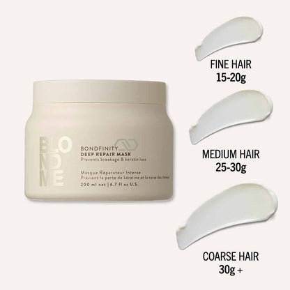 Schwarzkopf Professional BlondMe Bondfinity Deep Repair Mask 200ml