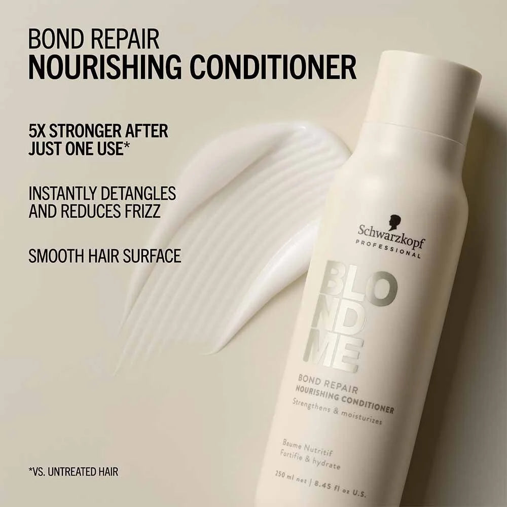 Schwarzkopf Professional BlondMe Bond Repair Nourishing Conditioner - 250ml