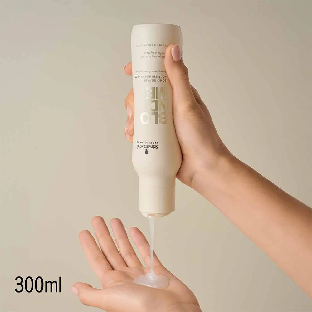Schwarzkopf Professional BlondMe Bond Repair Nourishing Shampoo - 300ml