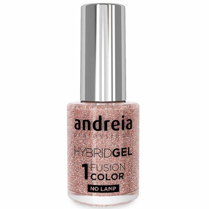 Andreia Professional I Do Collection Hybrid Gel - Fusion Color - ID1 Pink  Silver and Gold Glitter - 10.5ml