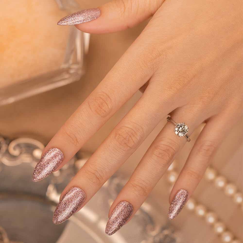 Andreia Professional I Do Collection Hybrid Gel - Fusion Color - ID1 Pink  Silver and Gold Glitter - 10.5ml