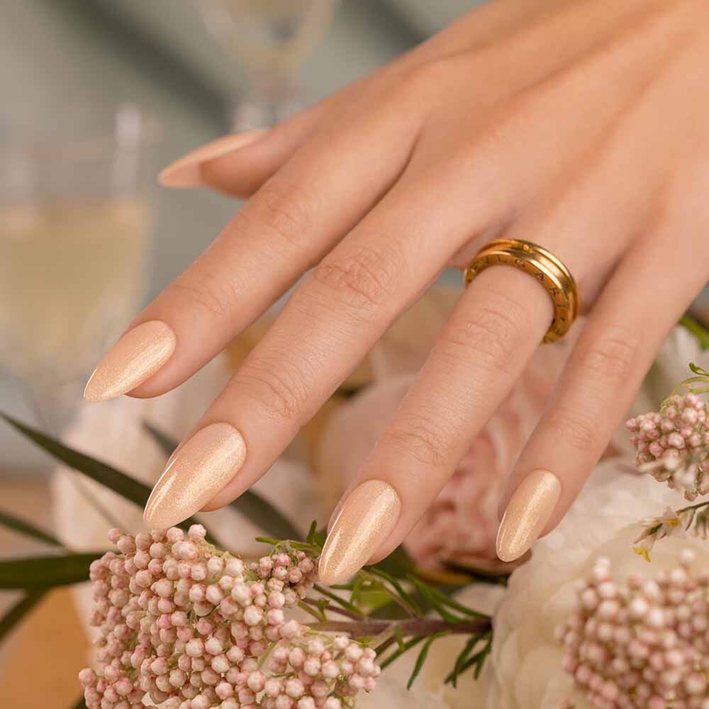 Andreia Professional I Do Collection Hybrid Gel - Fusion Color - ID3 Champagne Nude with Gold Sparkles - 10.5ml