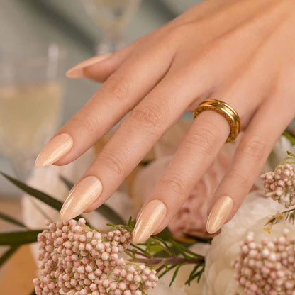 Andreia Professional I Do Collection Hybrid Gel - Fusion Color - ID3 Champagne Nude with Gold Sparkles - 10.5ml